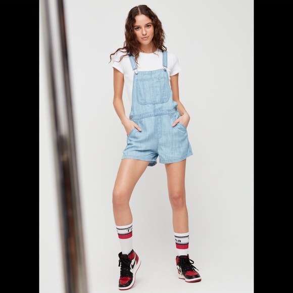 Aritzia Senryu Romper Overalls Blue XS - Picture 3 of 4